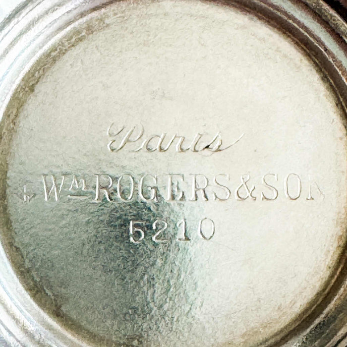 Maker's mark on Art deco candle holder
