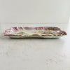 Side profile view of rose floral tray