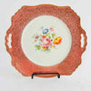 Grimwades cake plate on stand against white background