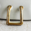 Close-up of wear to gilt on underside of handle
