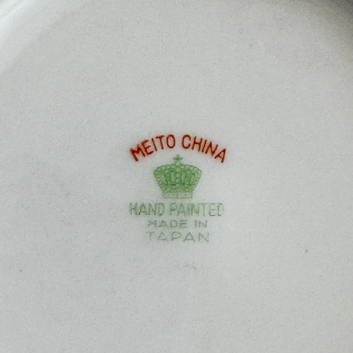 Backstamp on Meito handled dish