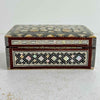 Back of inlaid wood box
