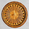 Top down view of the underside of the basket