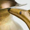 Close-up view of top of handle showing a dark spot