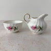 Back view of Royal Patrician sugar bowl and creamer