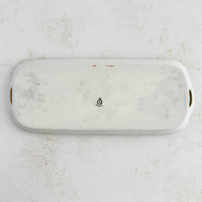 Back of PM bavaria porcelain dish