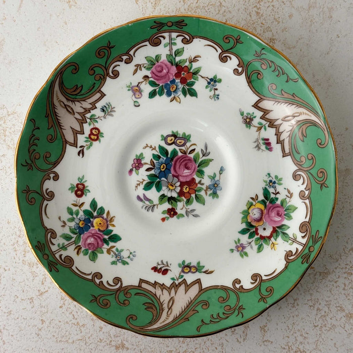 Top down view of Tuscan Blenheim saucer