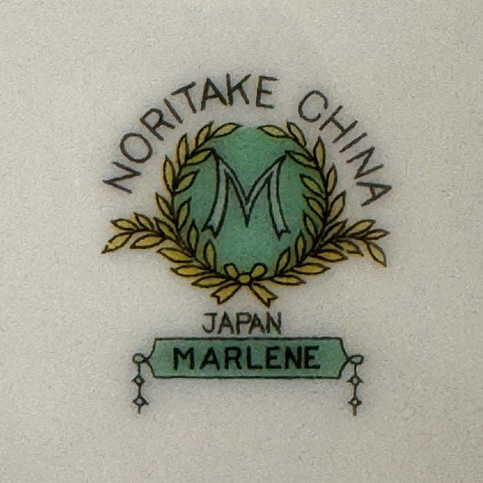 Close-up of Noritake Marlene Green backstamp