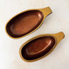 Interior surfaces of male Japanese mandarin duck incense box