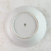 Back view of large antique Carl Tielsch pink rose bowl showing backstamp