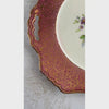 Short panning video of Royal Winton Grimwades cake plate in natural light, showing glaze and painted details